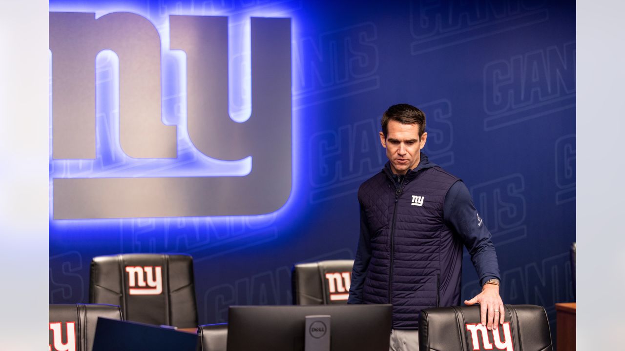 Take a look inside the New York Giants' draft room