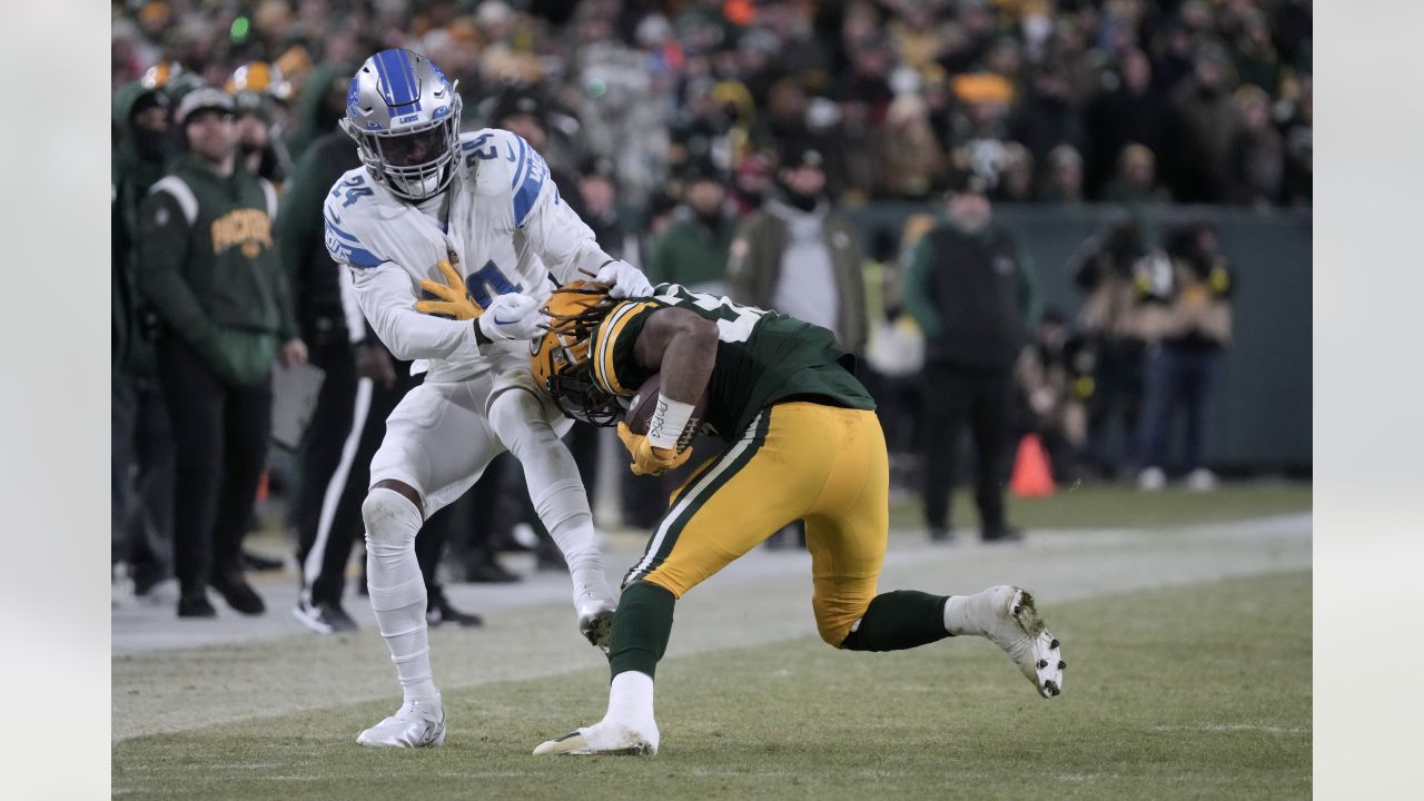 Amani Oruwariye embracing his leadership role in the Lions secondary