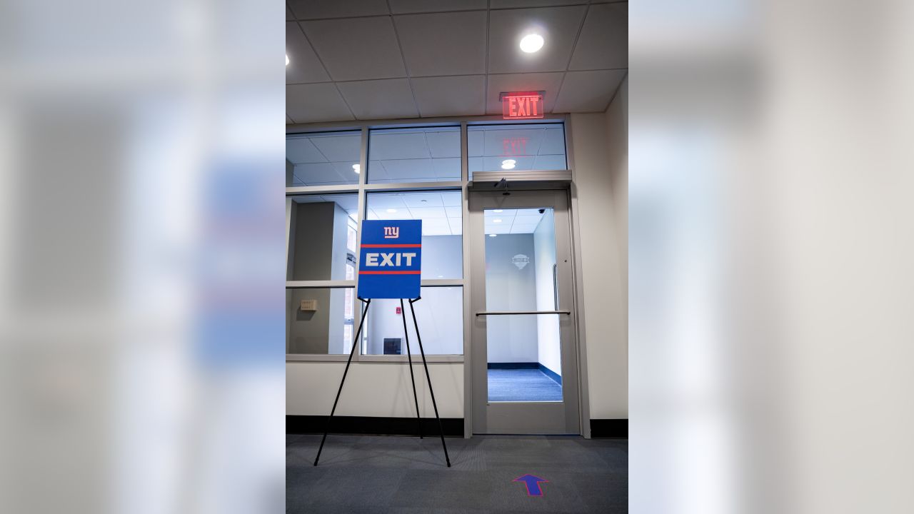 Giants start steady reopening of team facility