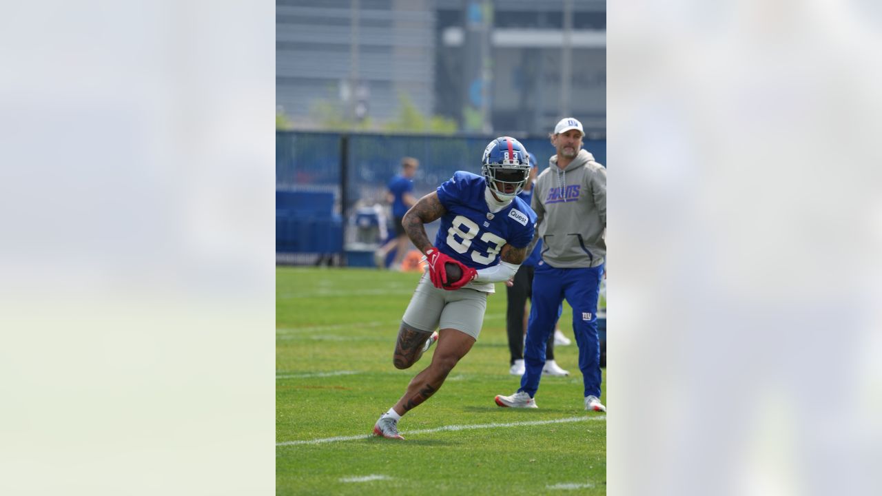 Giants' Jalin Hyatt, Adoree' Jackson fielded punts on Day 1 of OTAs