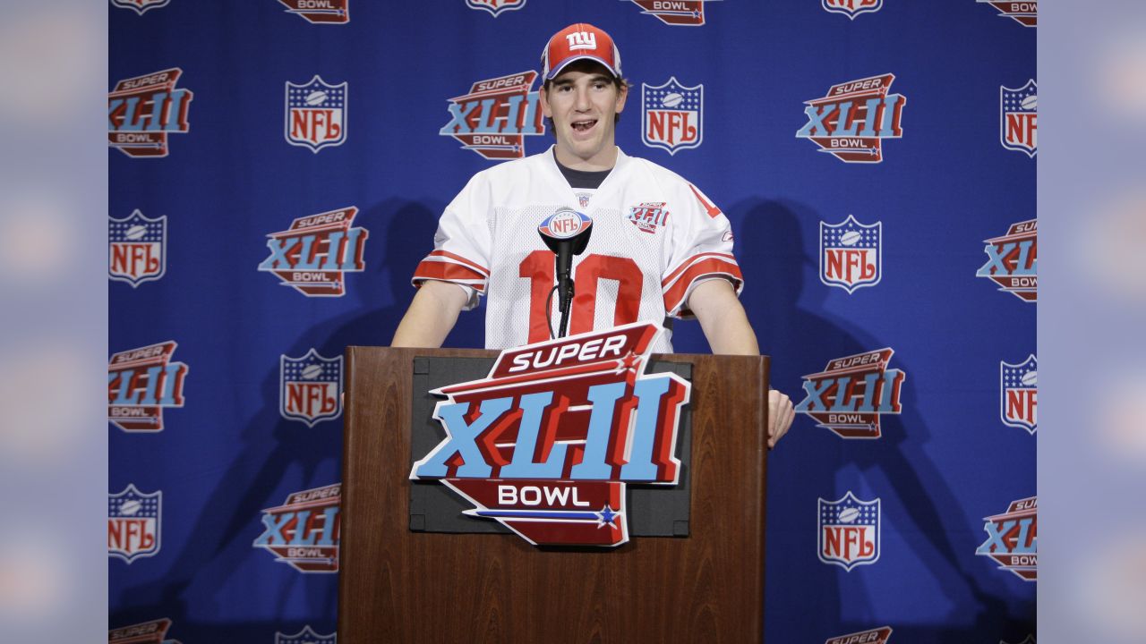 Eli manning hotsell super bowl jersey