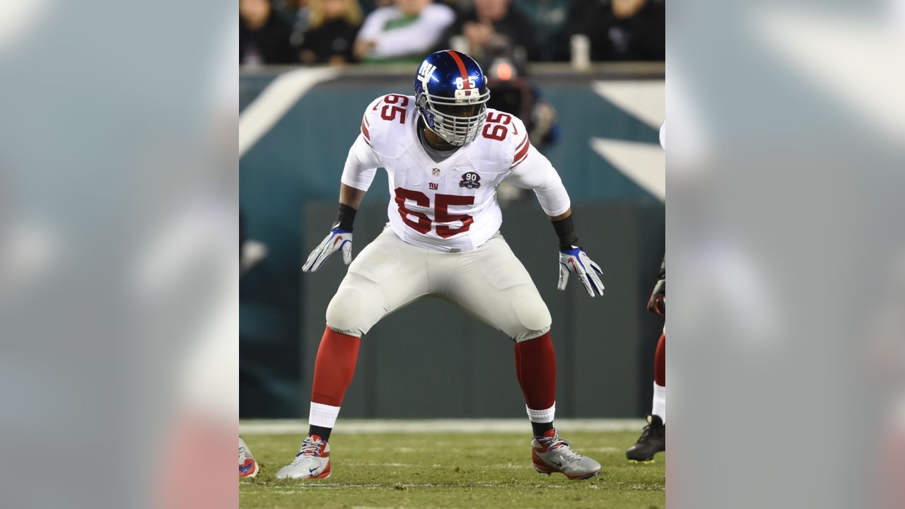 New York Giants offensive lineman Will Beatty (65) in action