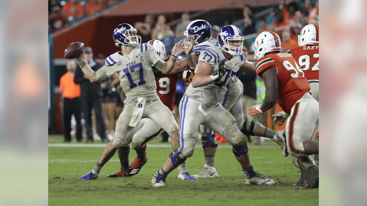 Duke's Daniel Jones: two-star walk-on to NFL first rounder?