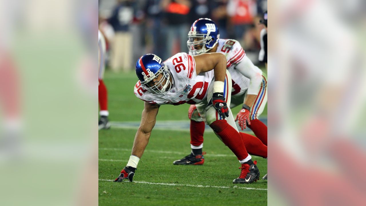 Michael Strahan's Super Bowl XLII Performance