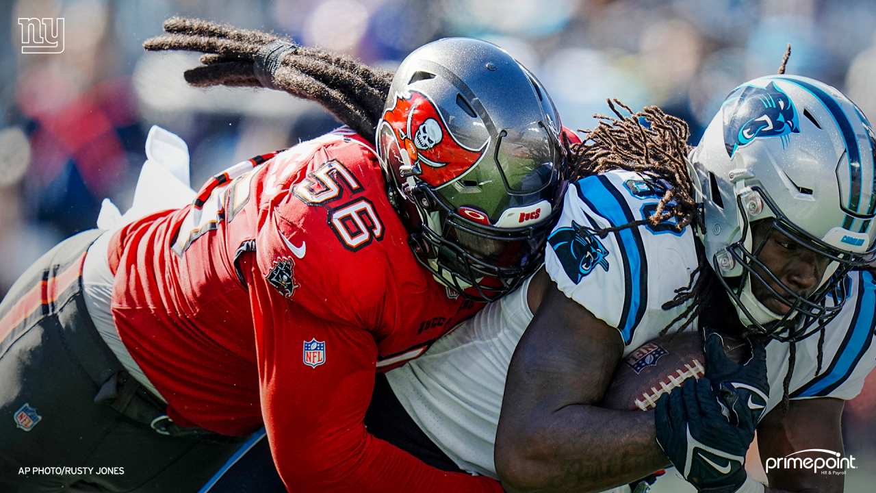 Tampa Bay Buccaneers linebacker Joe Jones (53) during the first half of an  NFL preseason football game against the Tennessee Titans Saturday, Aug. 21,  2021, in Tampa, Fla. (AP Photo/Mark LoMoglio Stock