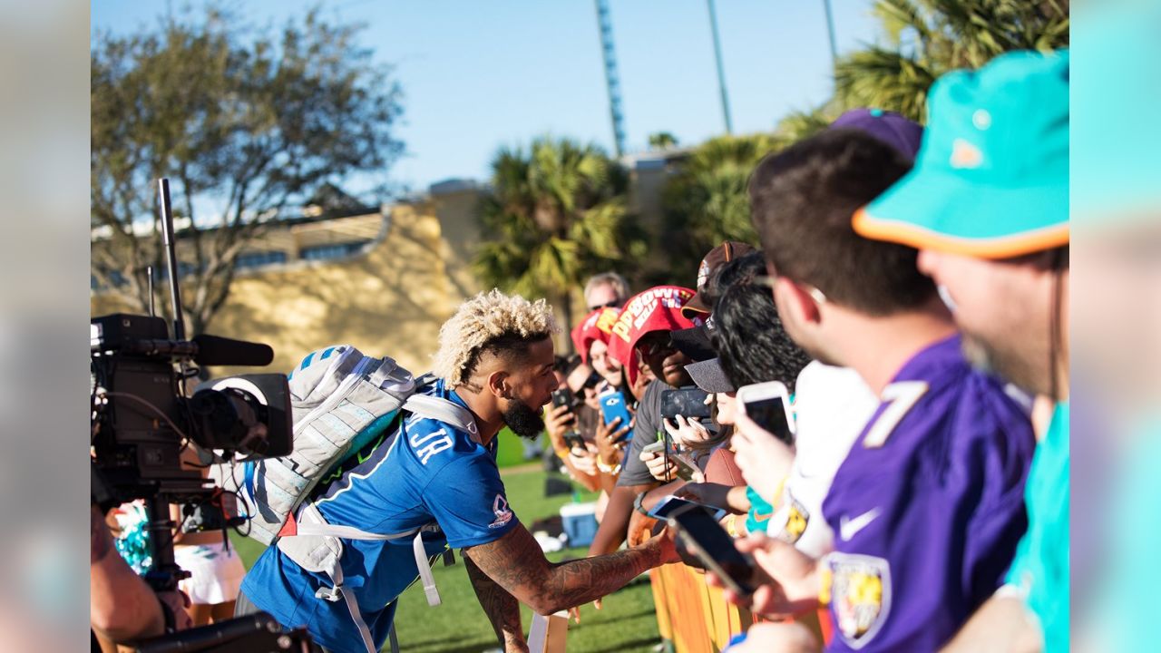 Photos: Odell Beckham Jr. competes in Pro Bowl Skills showdown