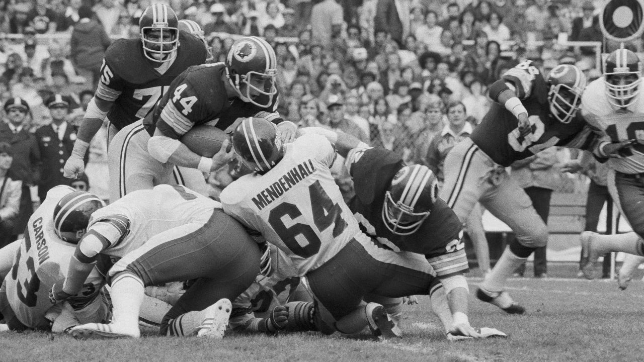 New York Giants - We remember John Mendenhall. Once a Giant