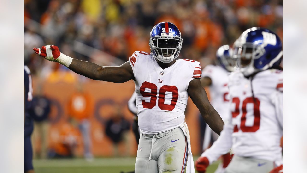 Jason Pierre-Paul Signed New York Giants Jersey (JSA) Super Bowl Champ –