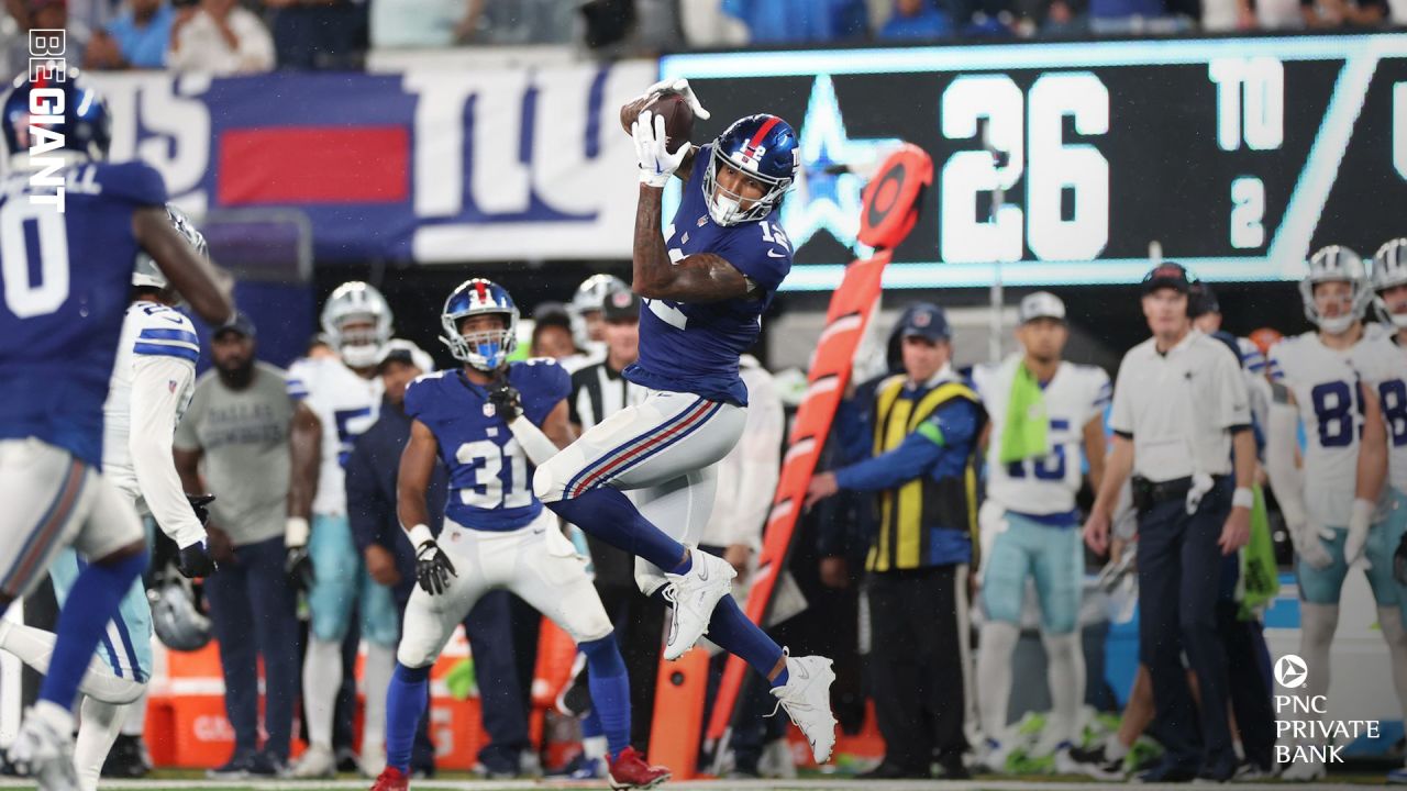 Notes & Stats: Giants vs. Cowboys Week 1 Recap