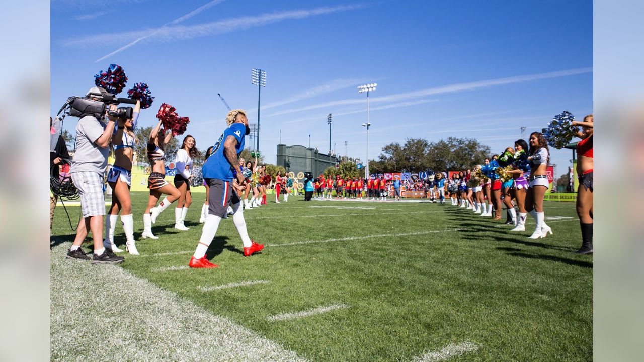 Photos: Odell Beckham Jr. competes in Pro Bowl Skills showdown