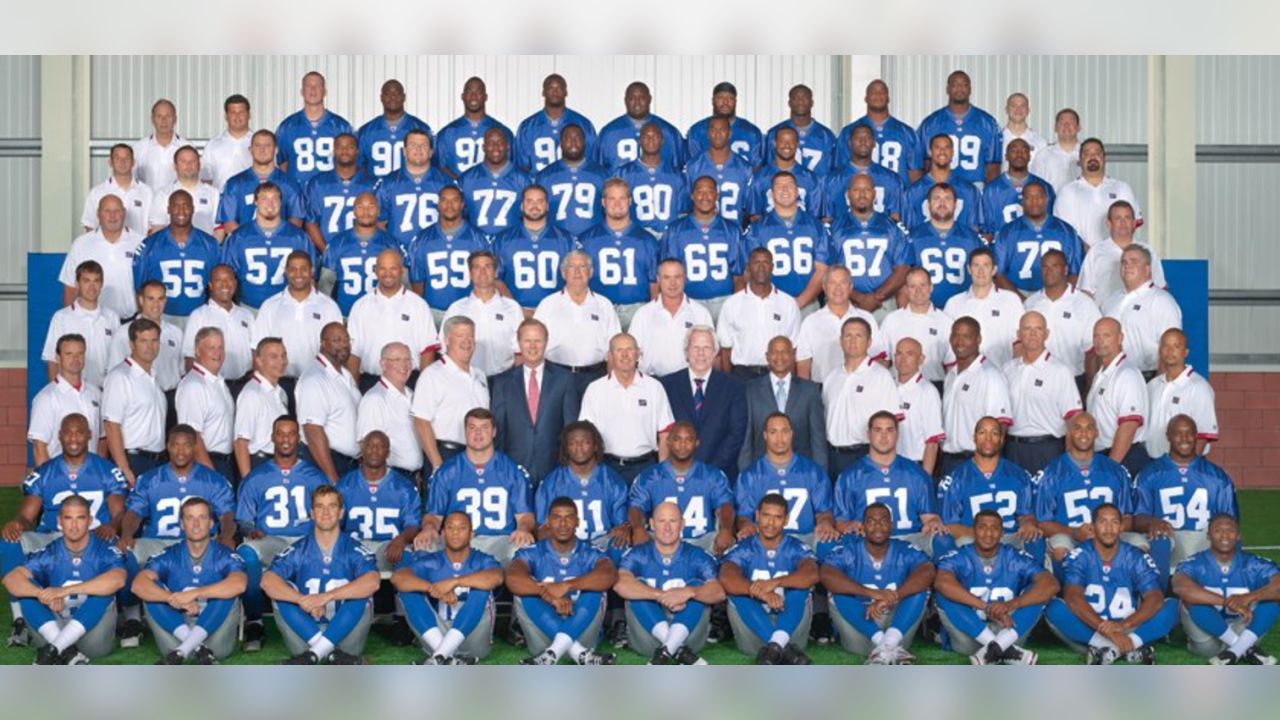 2000 NY Giants Team Composite 8x10 Color Photo