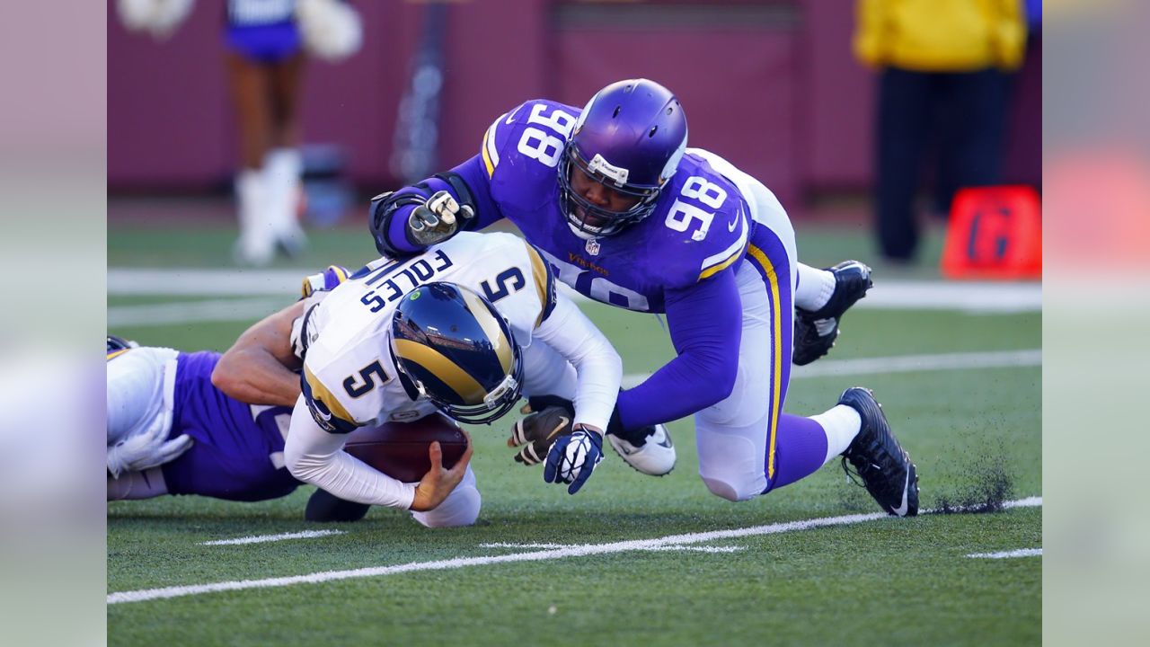 Friend Linval Joseph part of dangerous Vikings D