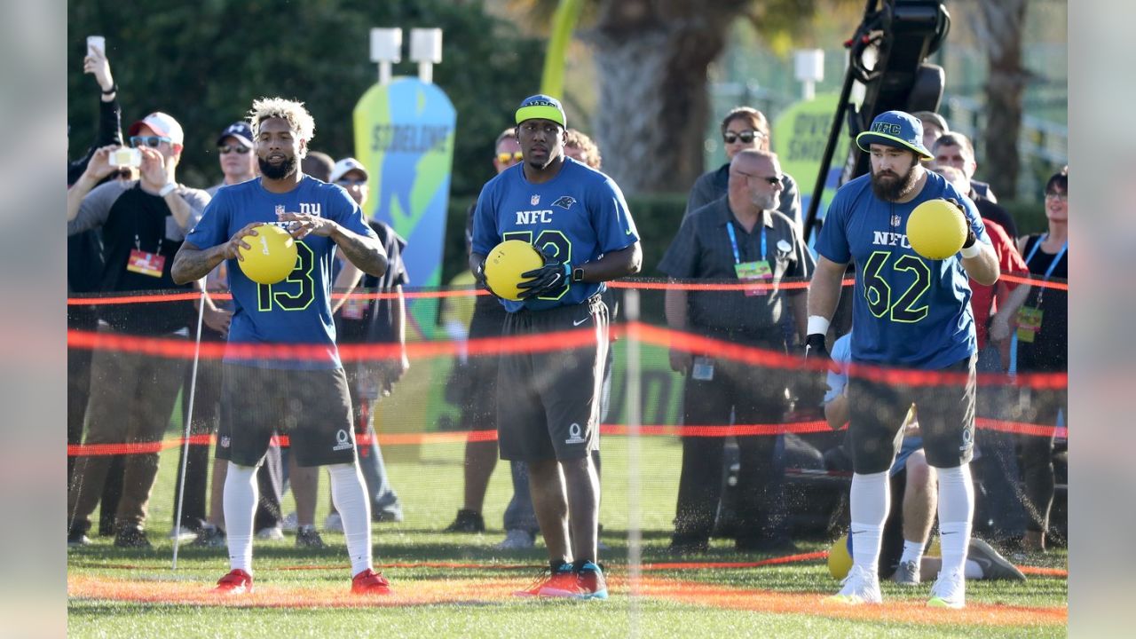 Odell Beckham Jr. triumphs in 2017 Pro Bowl Skills Showdown challenge, NFL  News