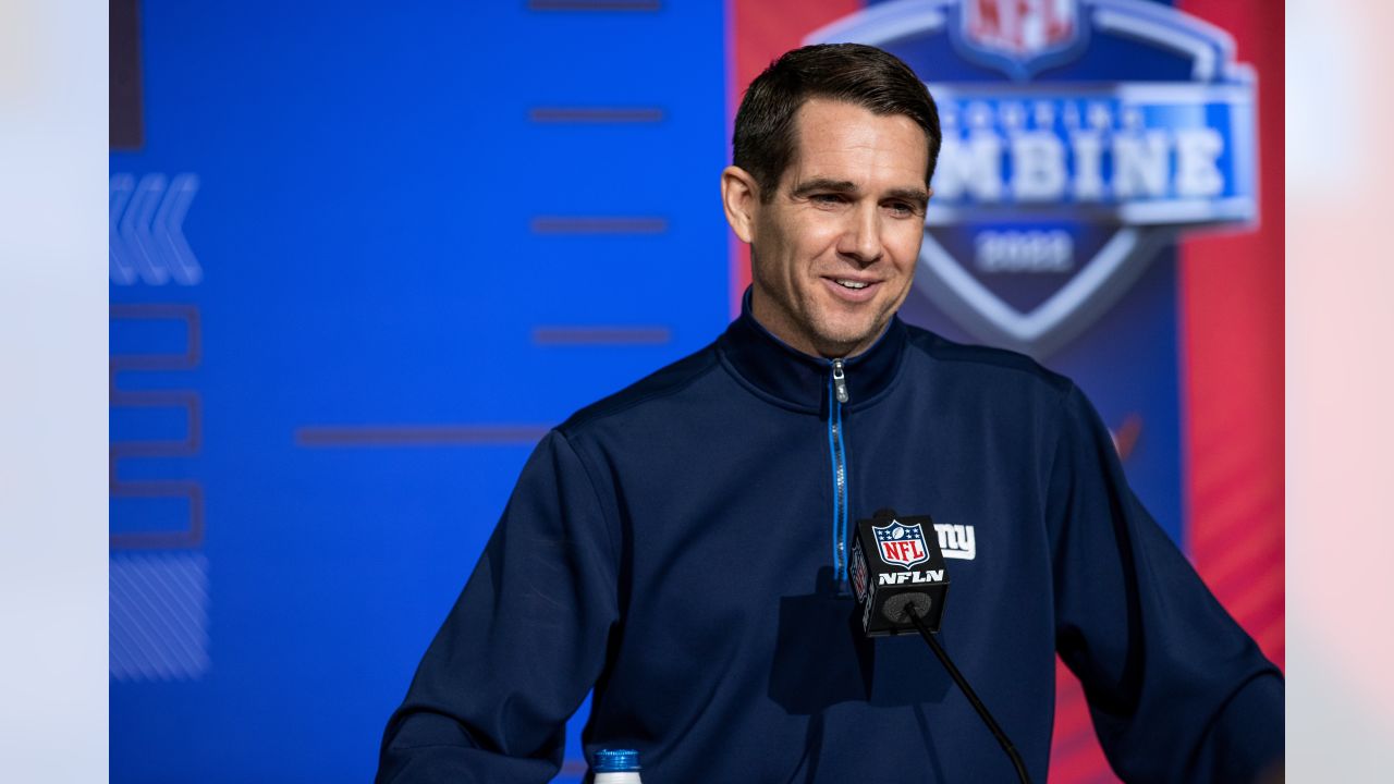 New York Giants GM Joe Schoen addresses 2022 NFL draft class