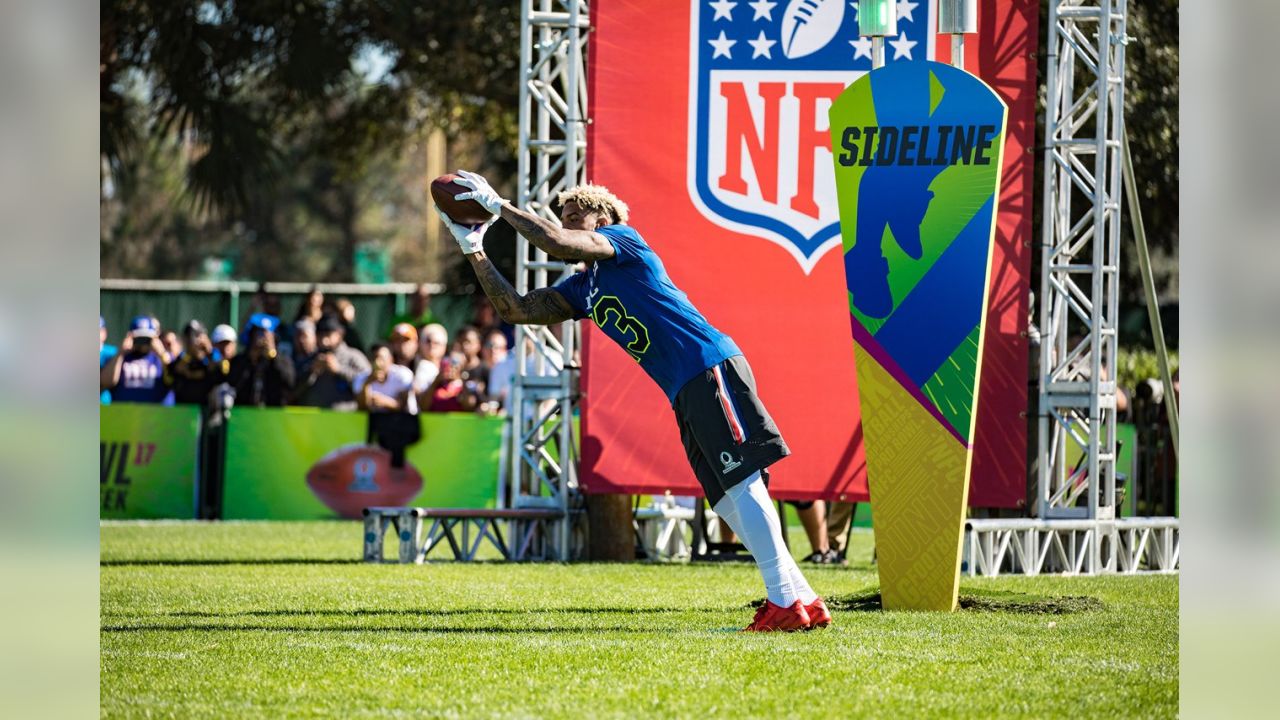 Photos: Odell Beckham Jr. competes in Pro Bowl Skills showdown