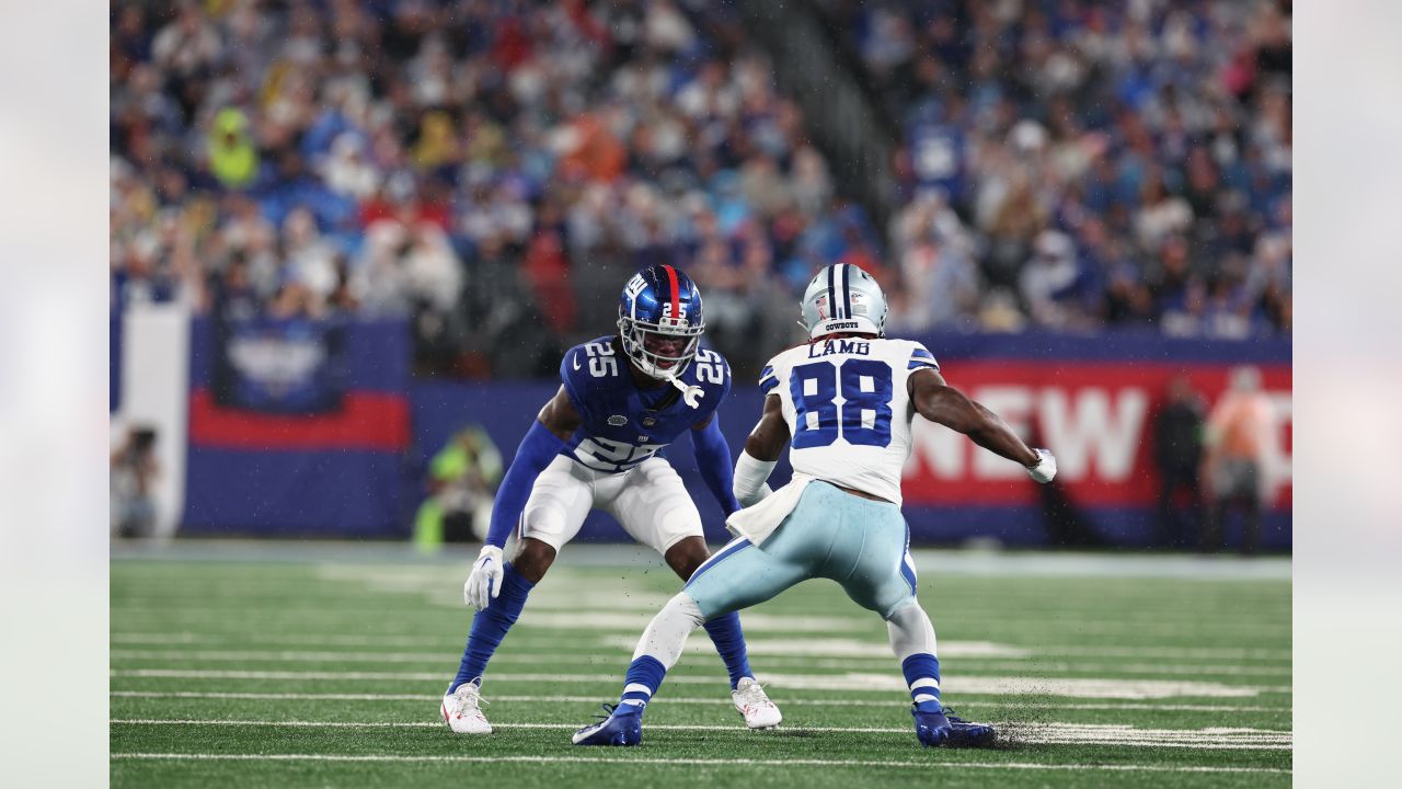 Dallas Cowboys Dak Prescott throws a pass in the first half against the New  York Giants in week 14 of the NFL at MetLife Stadium in East Rutherford,  New Jersey on December