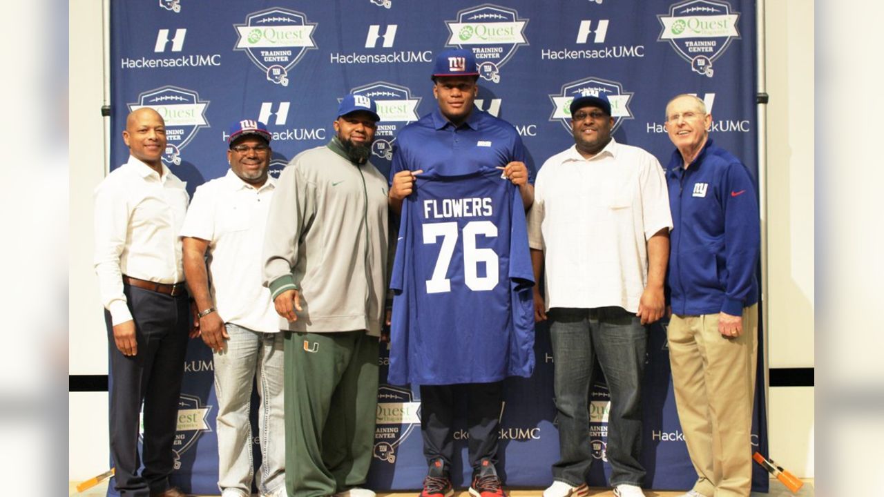 Flowers provides options for the Giants' offensive line