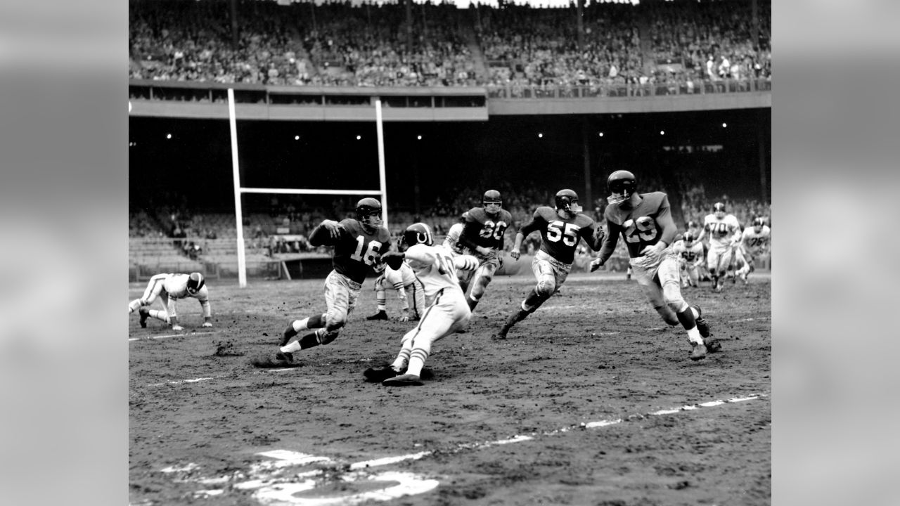 Baltimore Colts Gino Marchetti in action vs New York Giants Frank News  Photo - Getty Images