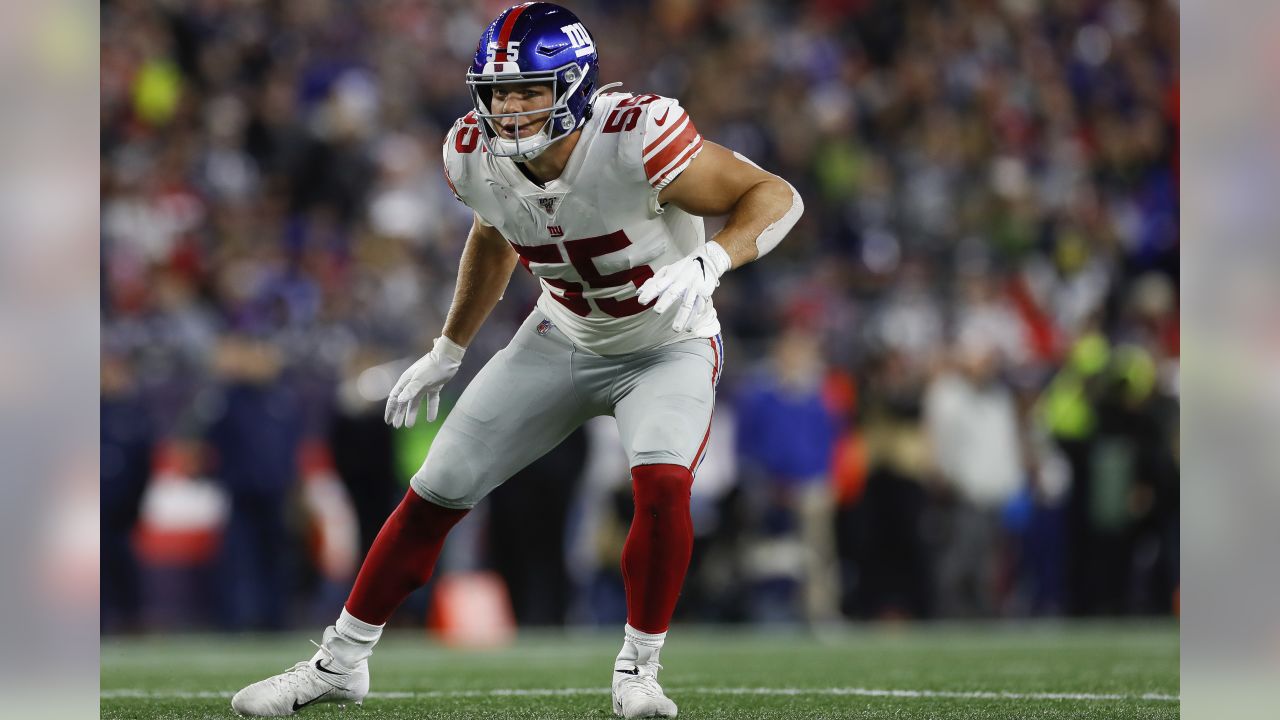 August 7, 2019, East Rutherford, New Jersey, USA: New York Giants  linebacker Josiah Tauaefa (48) during