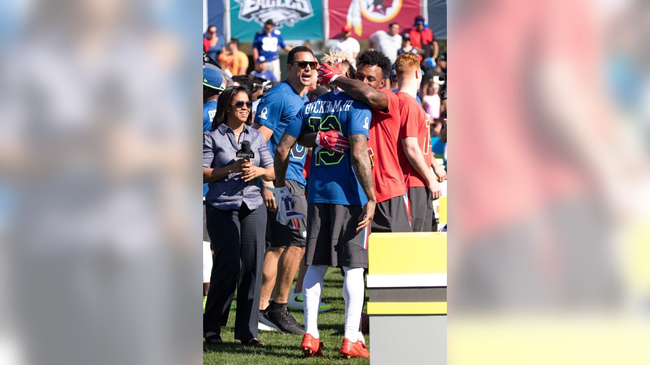 Photos: Odell Beckham Jr. competes in Pro Bowl Skills showdown