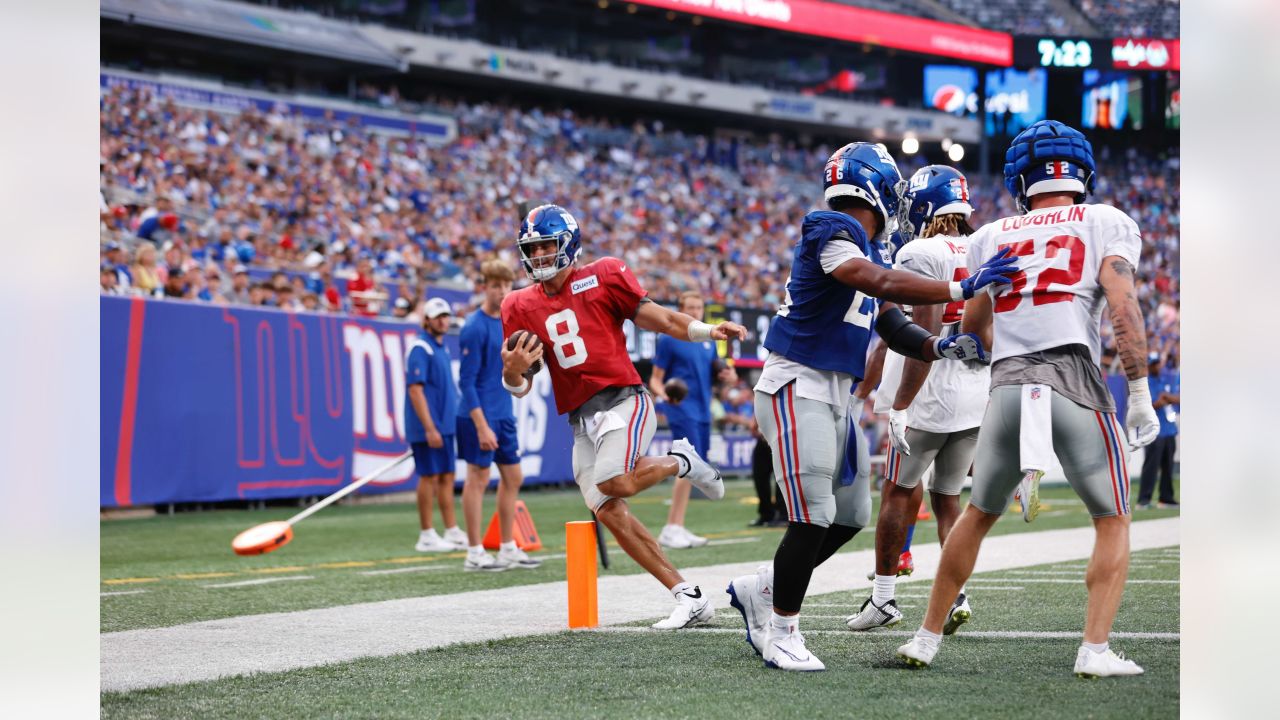 New York Giants play Blue & White scrimmage at Fan Fest 2022 