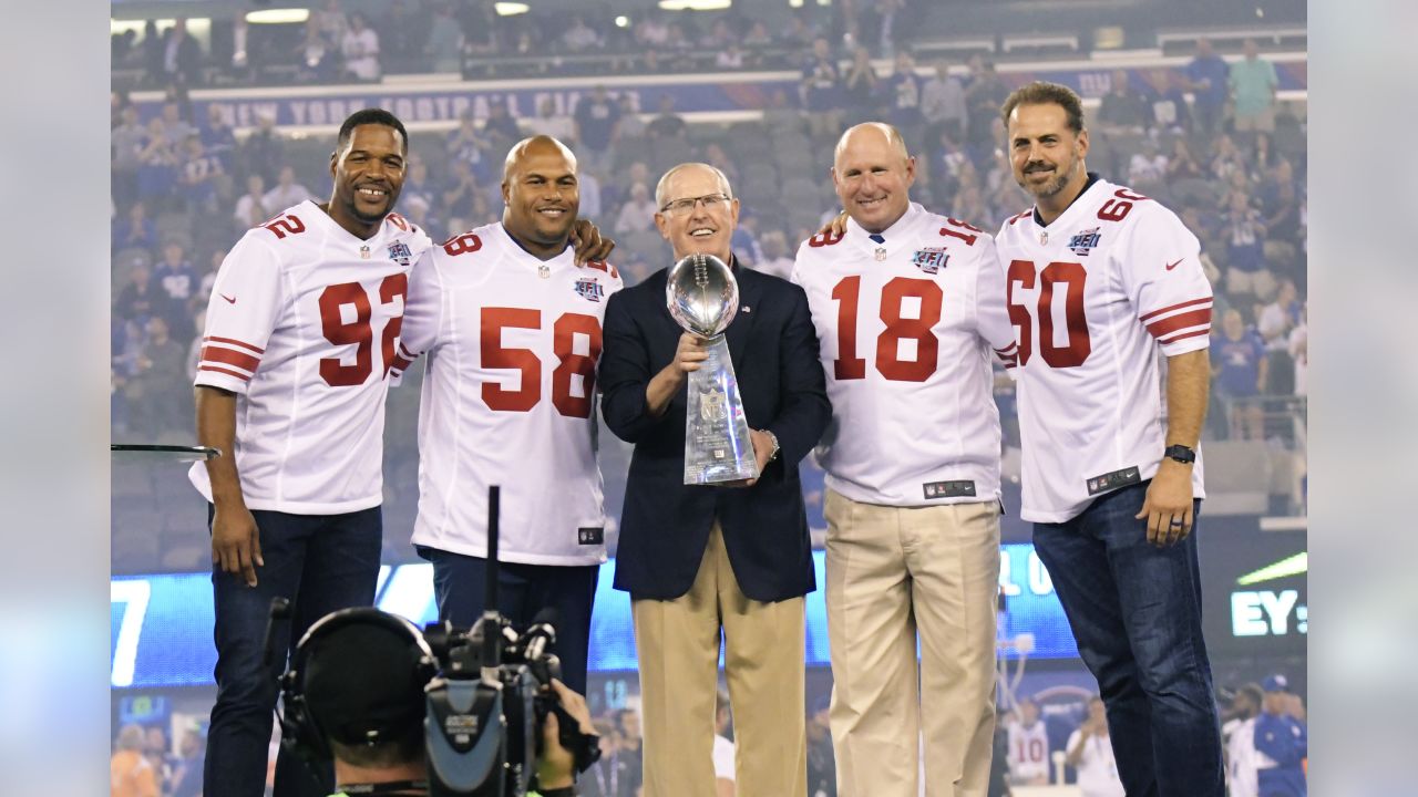 NY Giants minicamp photos with Michael Strahan, Bill Parcells