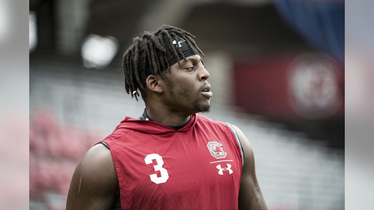 Javon Kinlaw, South Carolina DT, thriving after adverse childhood