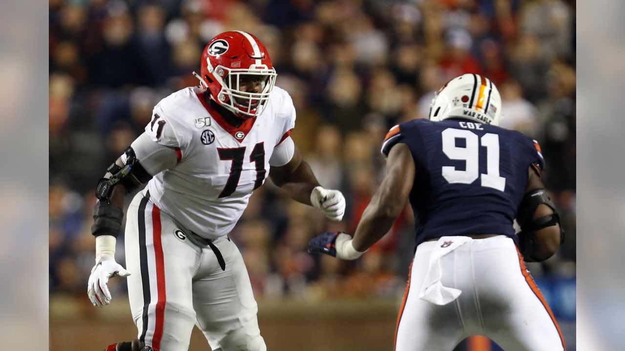 NFL Draft: UGA's Andrew Thomas selected by NY Giants with fourth pick