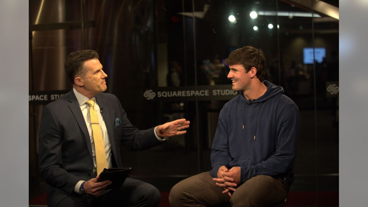 Photos: Daniel Jones and Sterling Shepard take in Knicks game