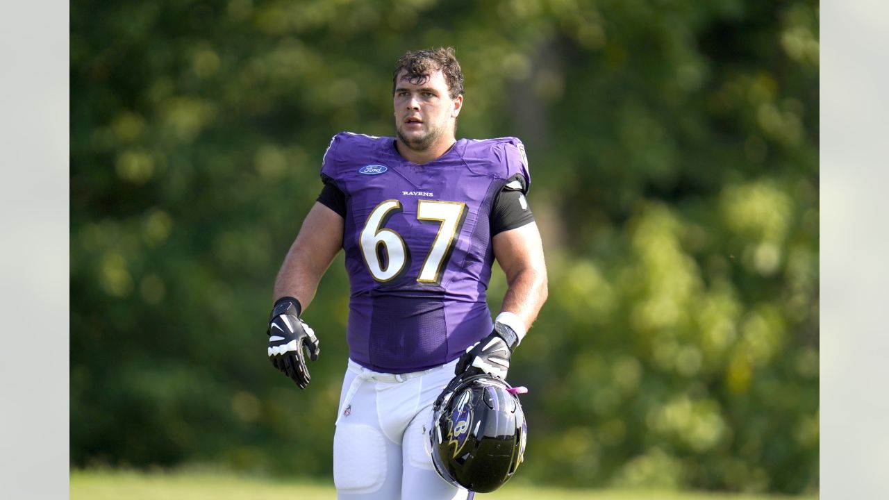 Baltimore Ravens: Ravens Draft Centrail - UM Guard Ben Bredeson