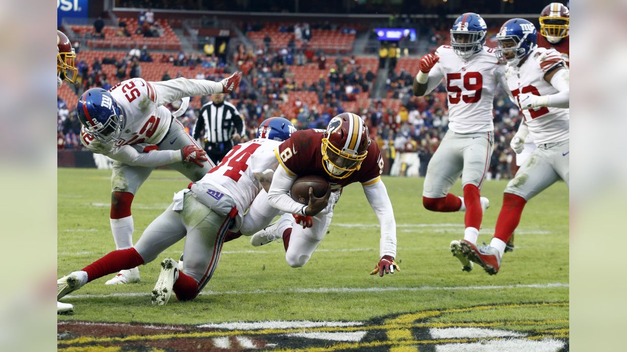 Photos: Giants vs. Redskins from the sidelines