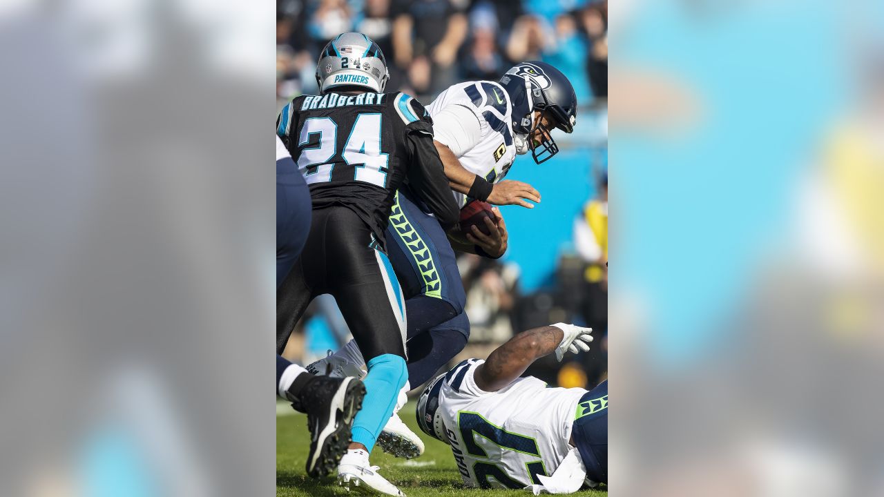 Carolina Panthers' James Bradberry gets interception, sack