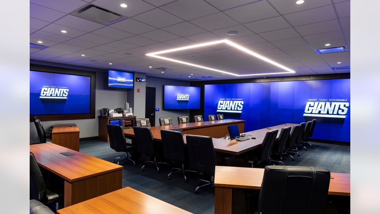 Take a look inside the New York Giants' draft room