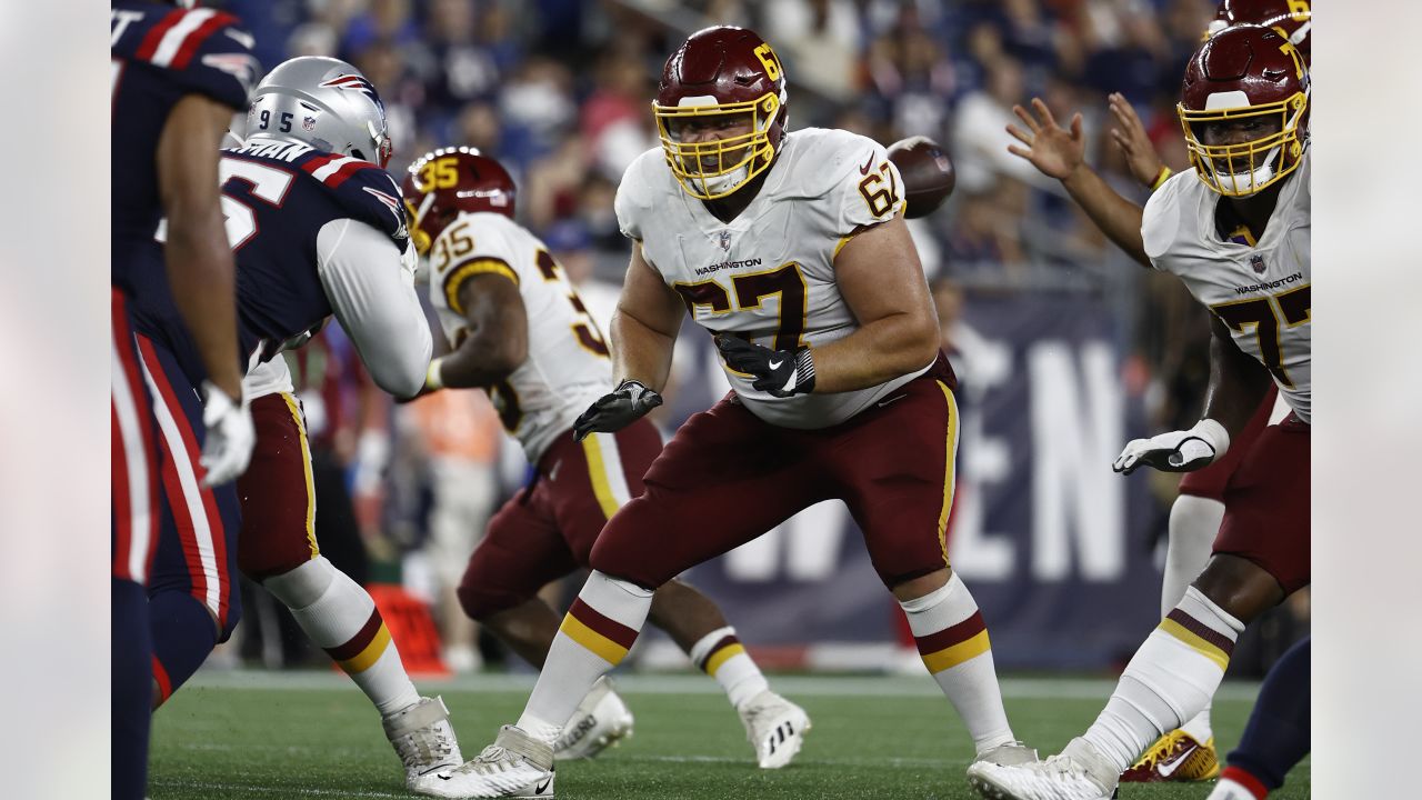 Atlanta Falcons offensive tackle Barry Wesley (69) works during the second  half of an NFL preseason football game against the Pittsburgh Steelers,  Thursday, Aug. 24, 2023, in Atlanta. The Pittsburgh Steelers won