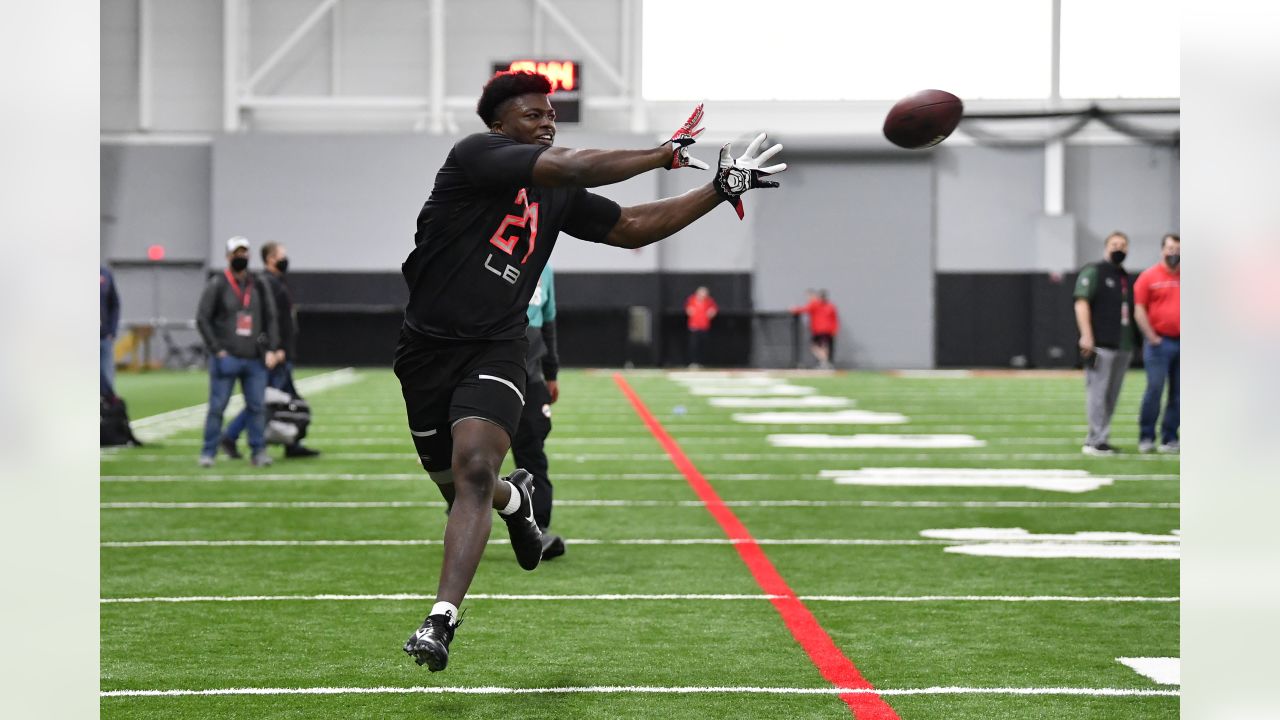 Pro Day Watch: Georgia's Azeez Ojulari, DBs show out - Big Blue View