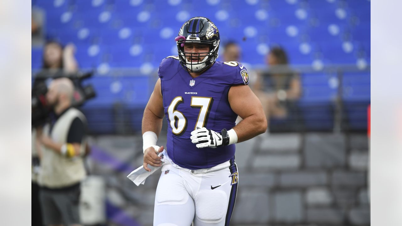 Giants trade for Ravens guard Ben Bredeson: source