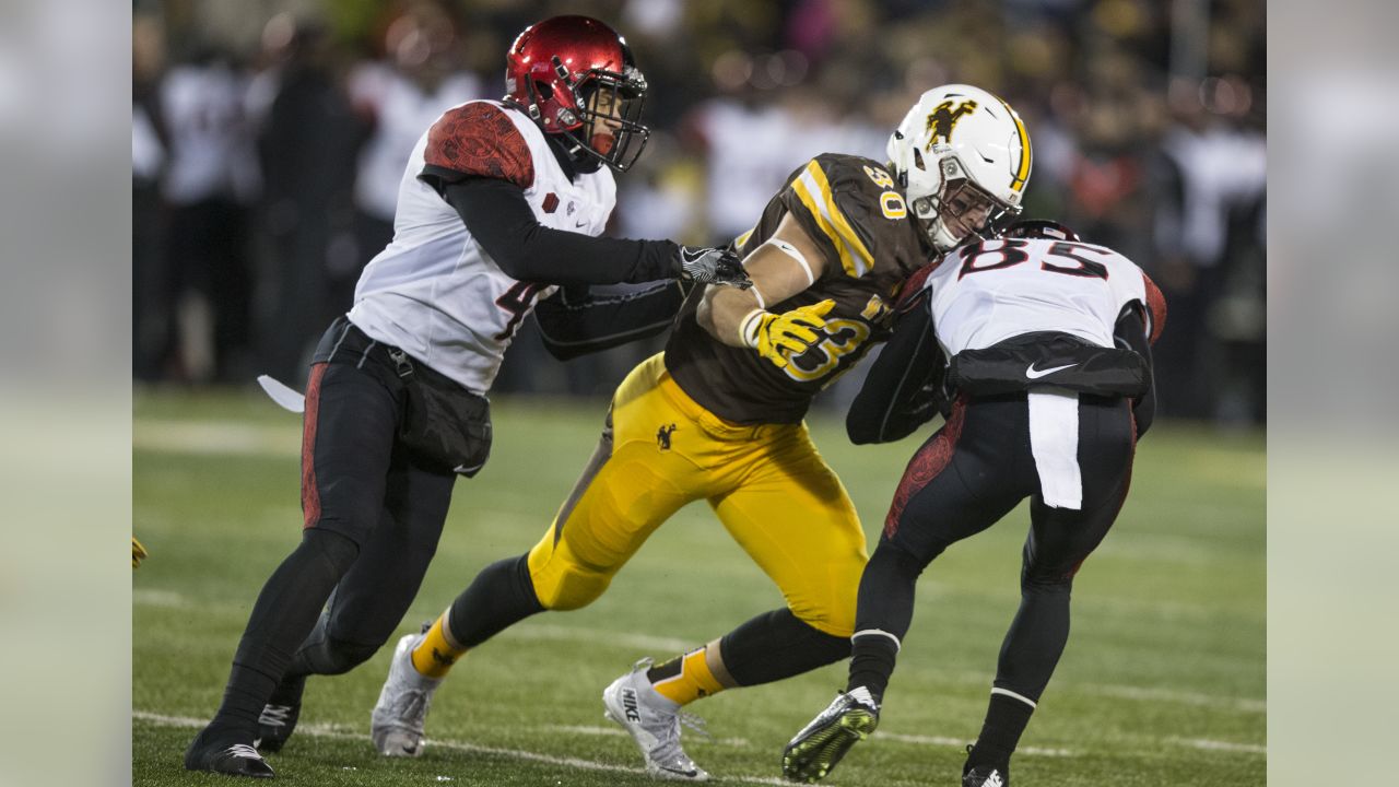 WATCH: Former Wyoming standout Logan Wilson boots 40-plus yard FG