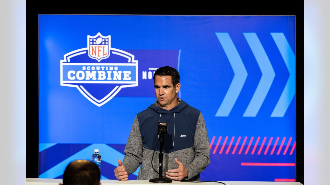 GM Joe Schoen Speaks at the NFL Combine