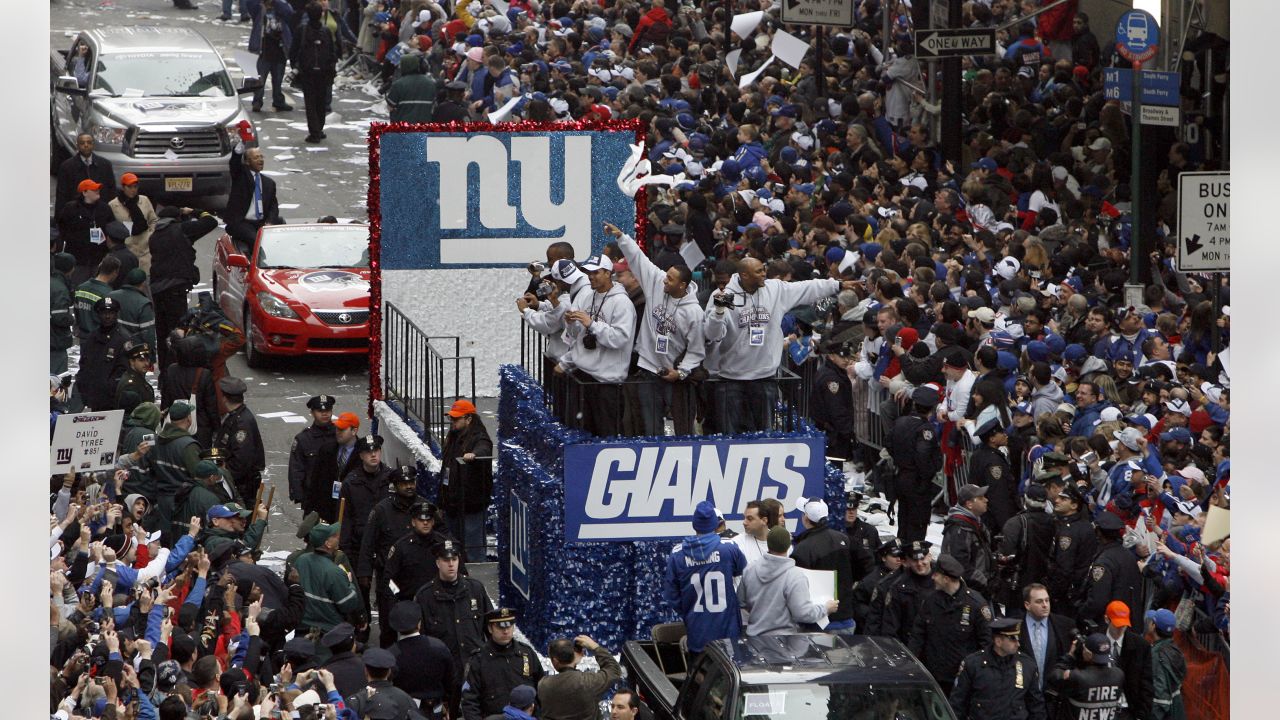 New York Giants Super Bowl parade