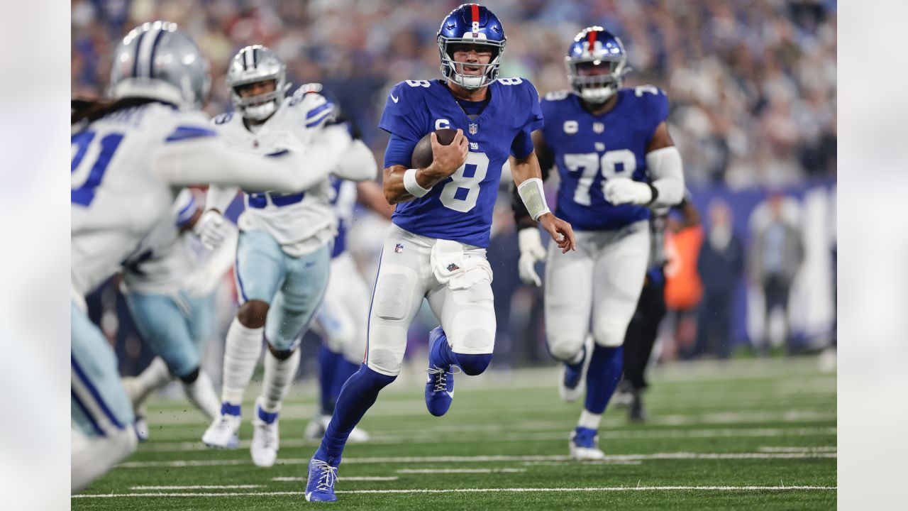 New York Giants' Daniel Jones focused on turning the tide vs. Cowboys