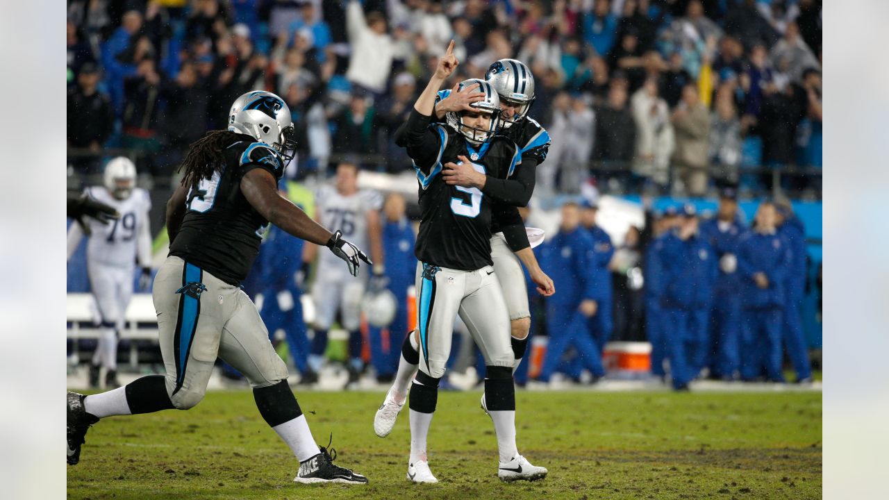 Carolina Panthers punter Brad Nortman (8) during the NFL football