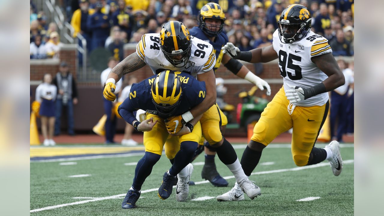 Iowa Hawkeyes A.J. Epenesa Draft Profile: A.J. Epenesa is a 'skilled pass  rusher with outstanding size, strength and effort'