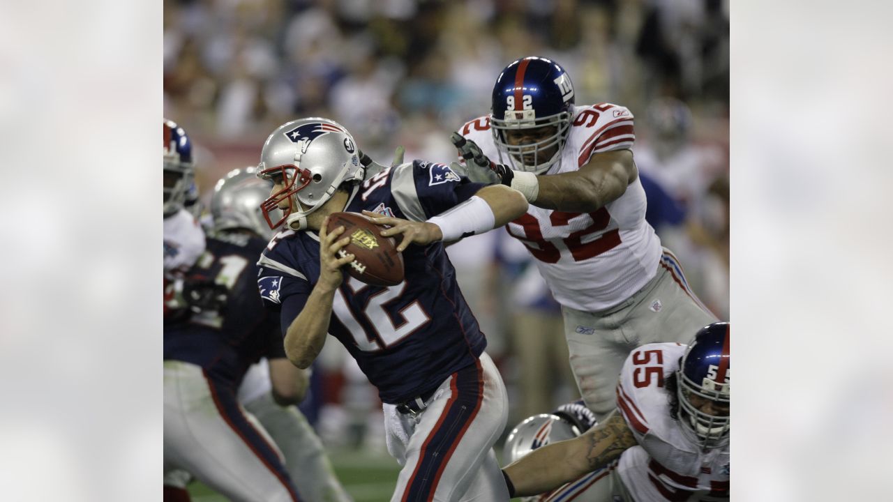 Giants defense spurs Super Bowl upset with 5 sacks of Brady