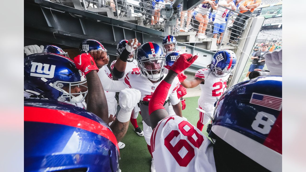 Jets-Giants Pregame Warmups