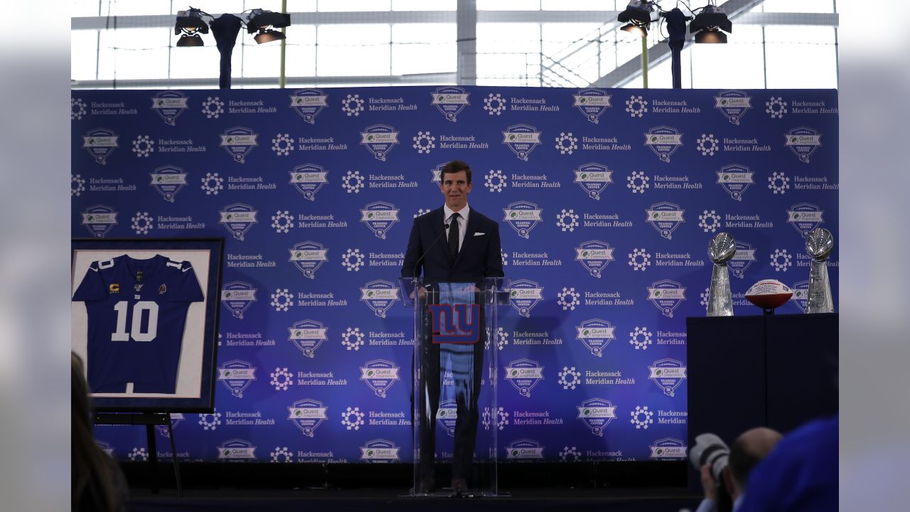 Flashback: Behind the scenes of Eli Manning's retirement ceremony