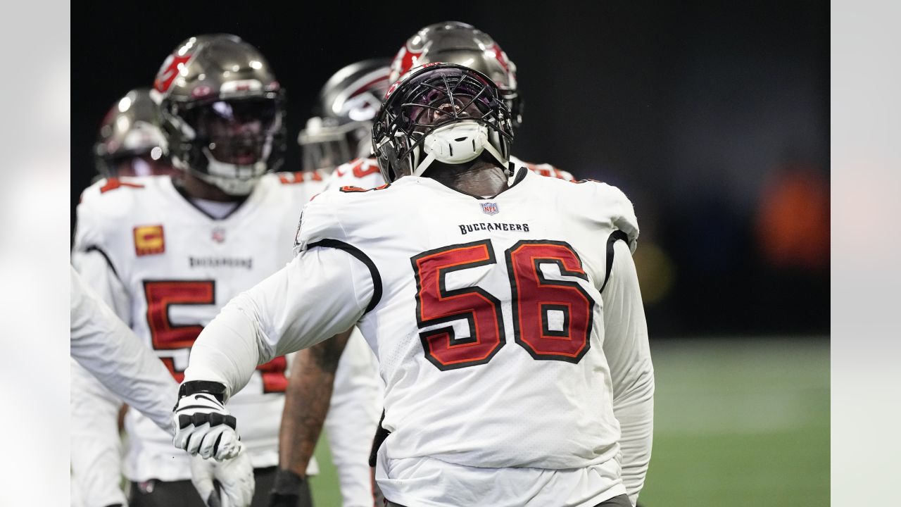 Tampa Bay Buccaneers cornerback Sean Murphy-Bunting (23) works during the  first half of an NFL football game against the Atlanta Falcons, Sunday,  Jan. 8, 2023, in Atlanta. The Atlanta Falcons won 30-17. (