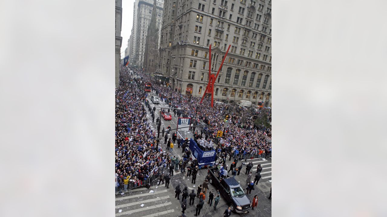 New York Giants Super Bowl parade