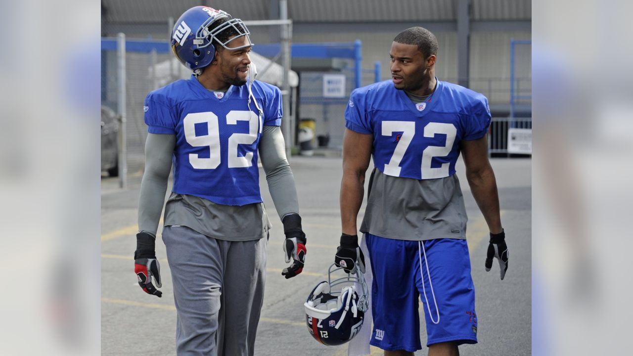 Giants Vs. Falcons: Justin Tuck Press Conference, 01.05.12 - Big Blue View