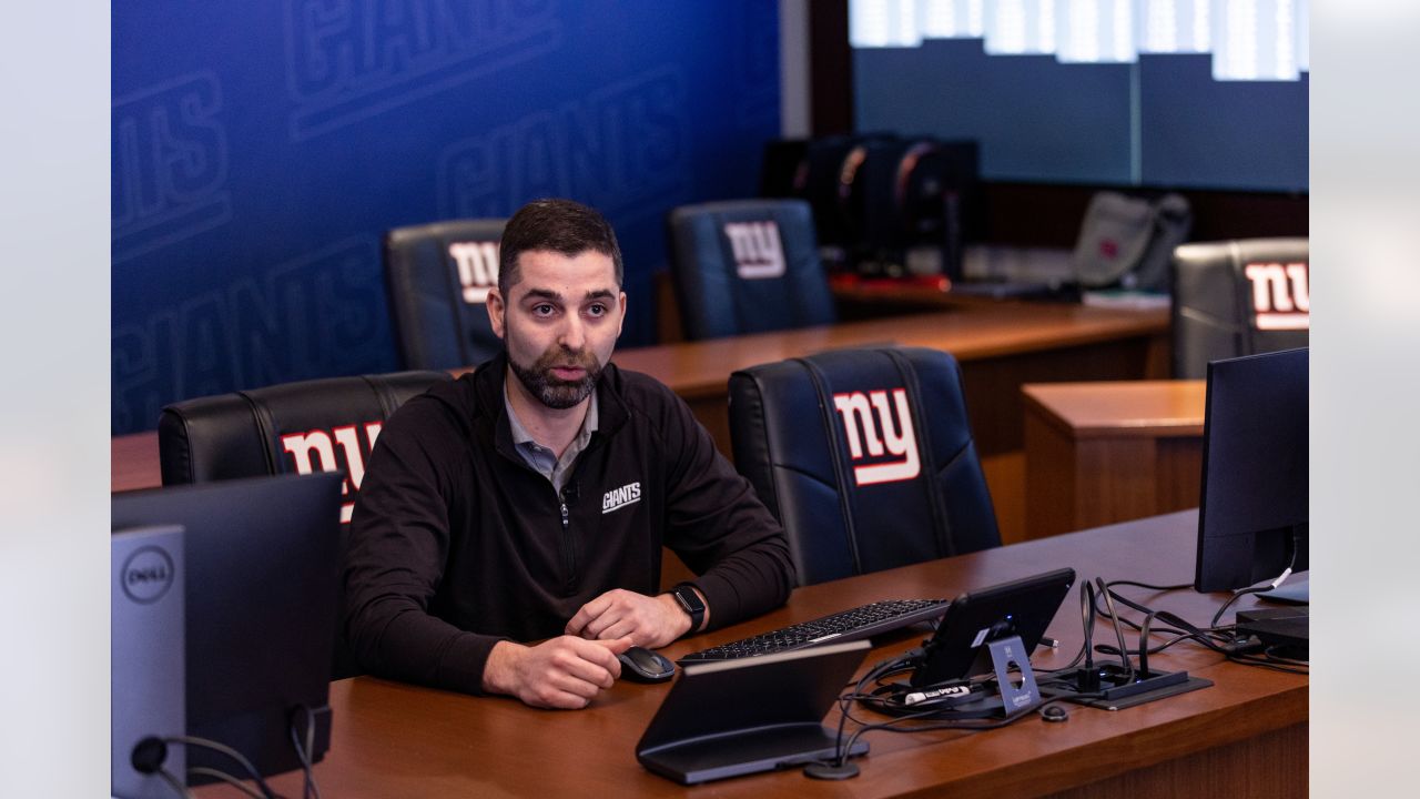 Take a look inside the New York Giants' draft room