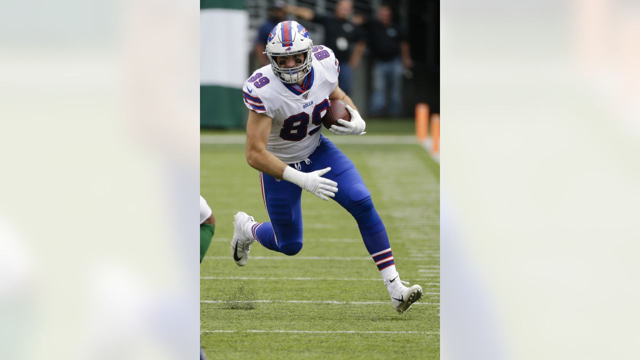 Buffalo Bills defensive end Mike Love walks off the field after a preseason  NFL football game against the Denver Broncos in Orchard Park, N.Y.,  Saturday, Aug. 20, 2022. (AP Photo/Adrian Kraus Stock